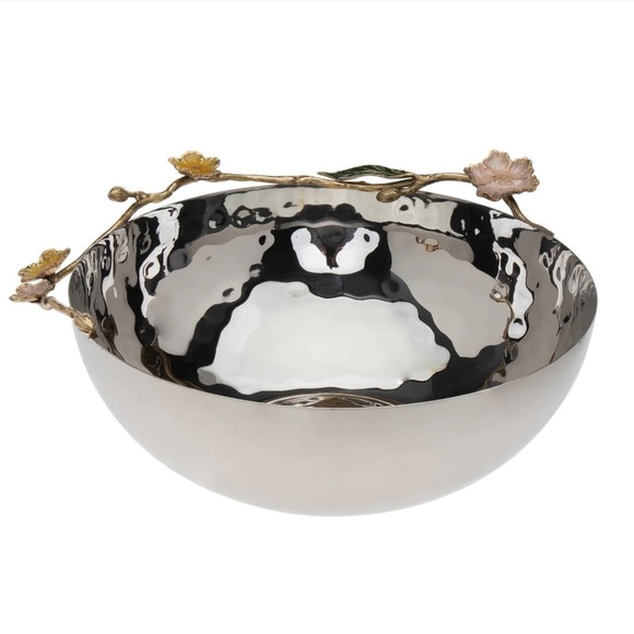 GODINGER 52oz Hellebore Salad Bowl - Picture 2 of 2